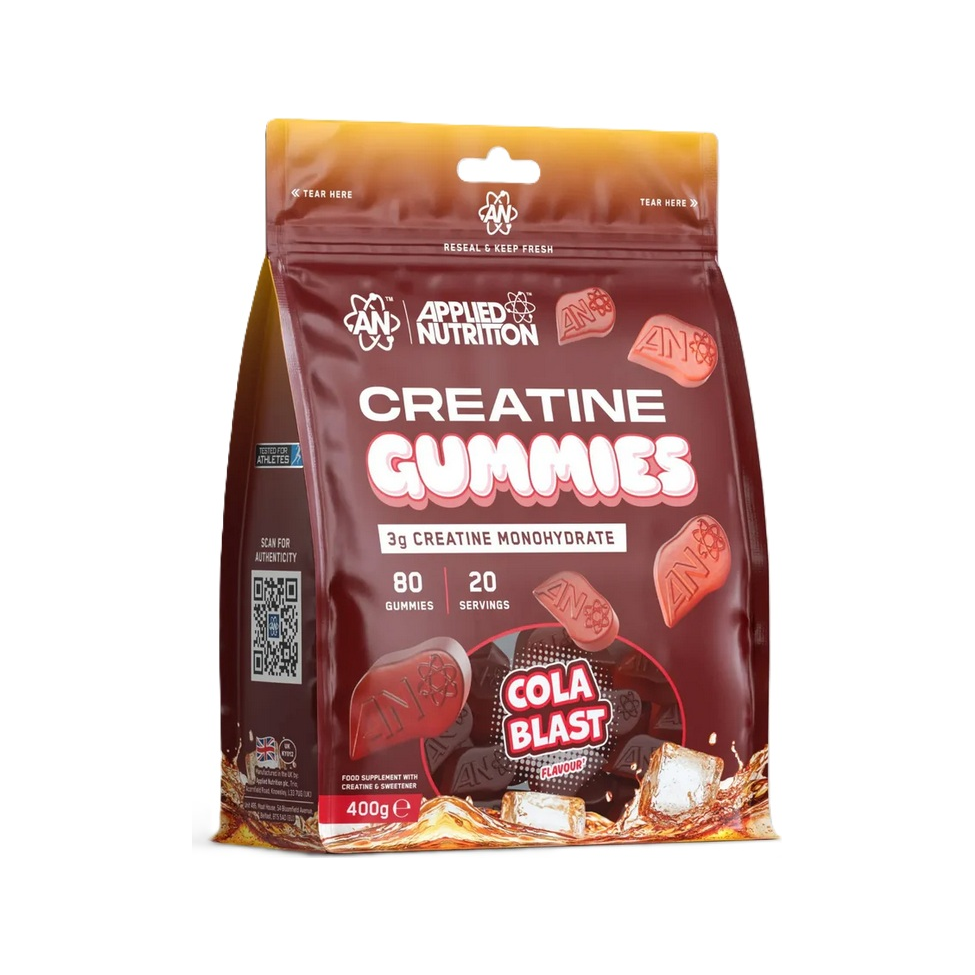 Creatine Gummies, Cola Blast - 80 gummies