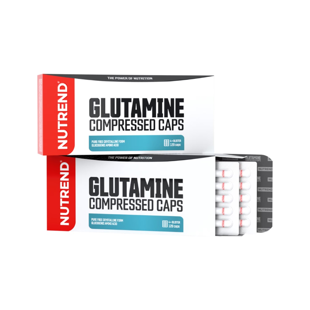 Glutamine Compressed Caps - 120 caps