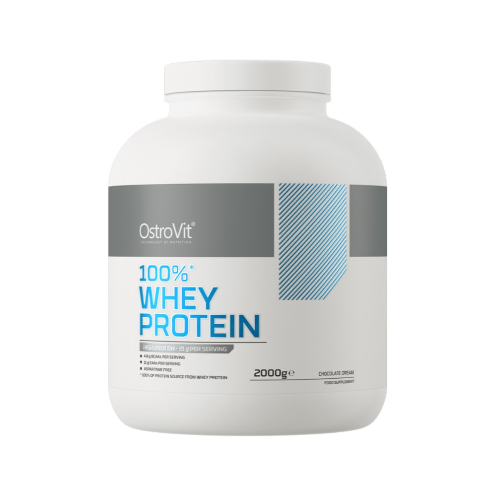 OstroVit 100% vassleprotein 2000 g, Chocolate Dream-burk