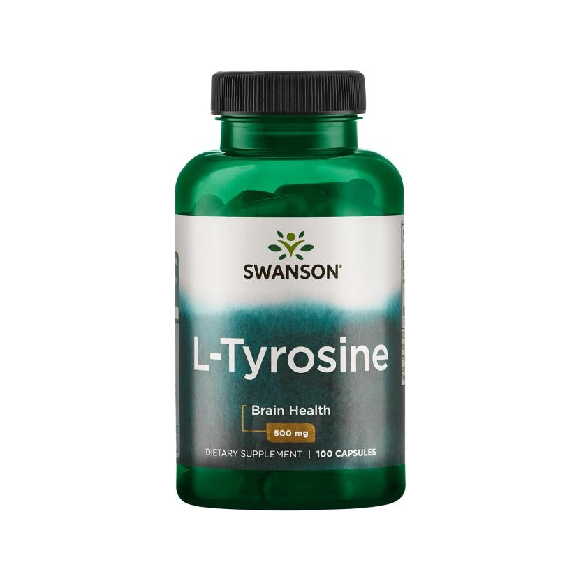 L-Tyrosine, 500mg - 100 caps