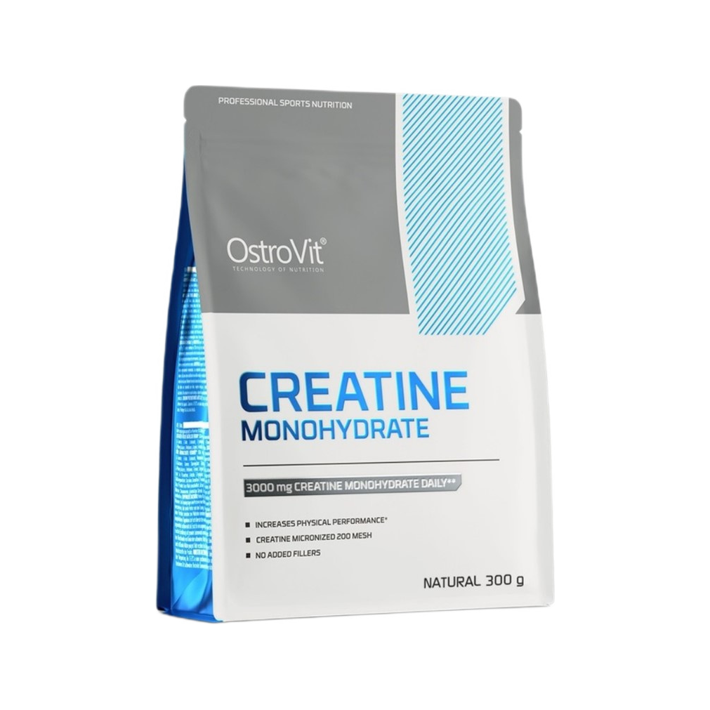 Kreatinmonohydratpåse, naturlig, 300 g