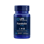 Life Extension Forskolin 10 mg kosttillskott i blå plastburk, 60 kapslar