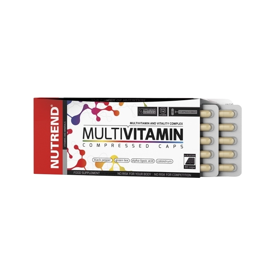 MultiVitamin Compressed Caps - 60 caps