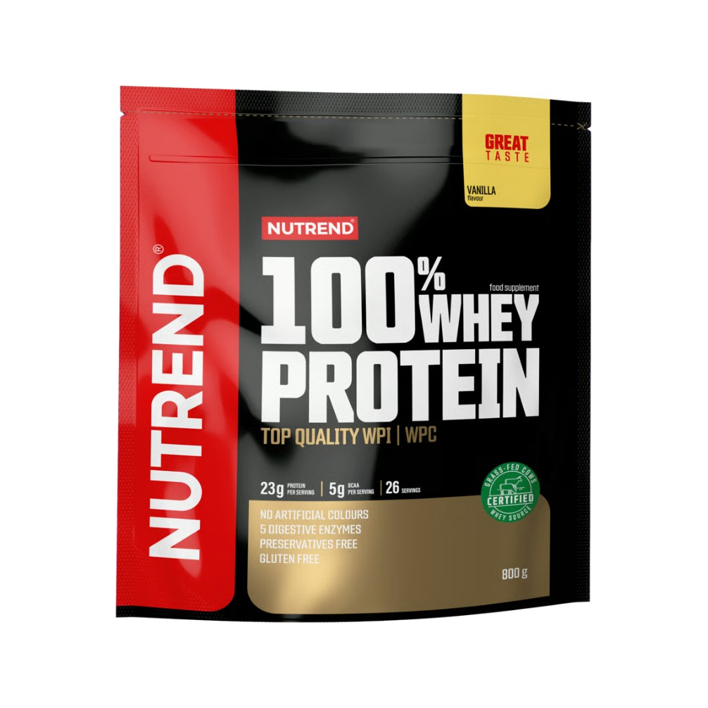 100% Whey Protein, Vanilla - 800 grams