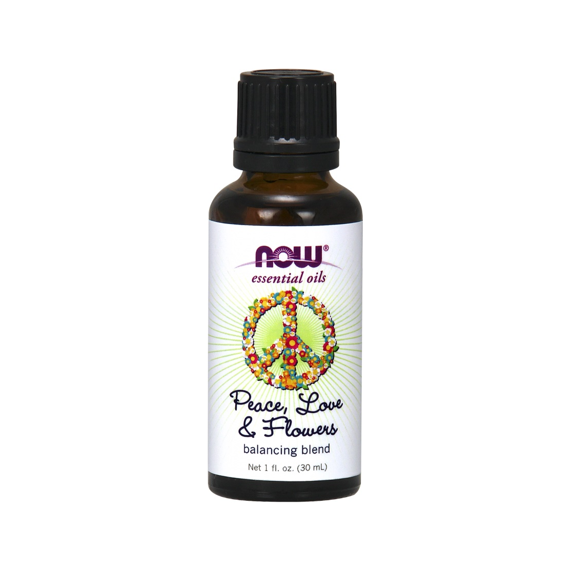 Essential Oil, Peace Love & Flowers Oil Blend - 30 ml.