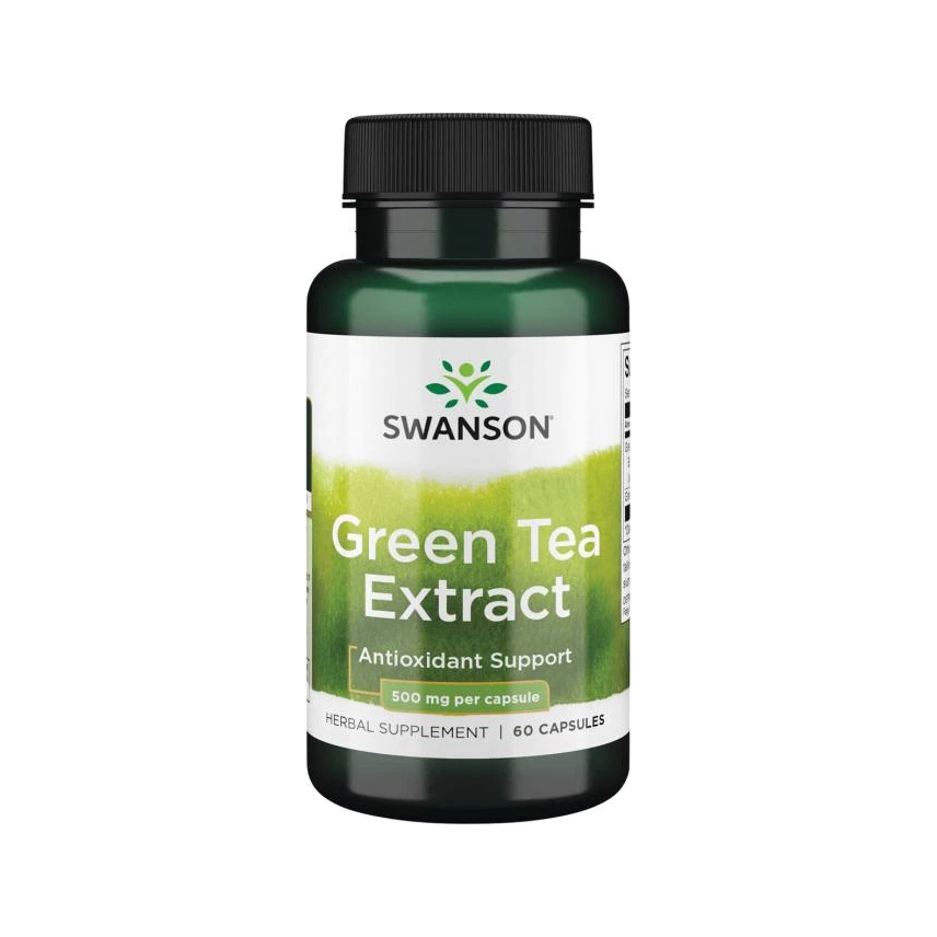 Green Tea Extract, 500mg - 60 caps