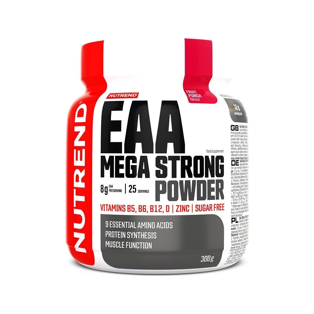 EAA Mega Strong Powder, Fruit Punch - 300 grams