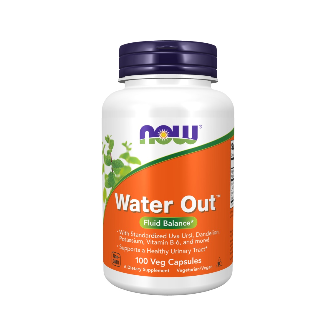 NOW Foods Water Out kapslar i burk