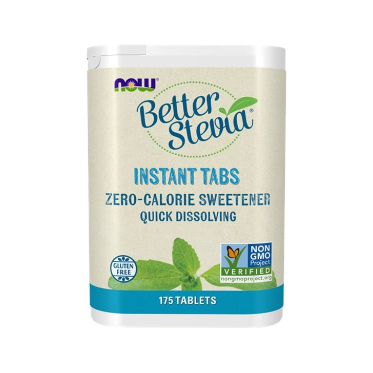 NOW Foods Better Stevia instant-tabletter i burk