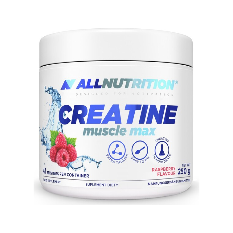 Creatine Muscle Max, Raspberry - 250 grams