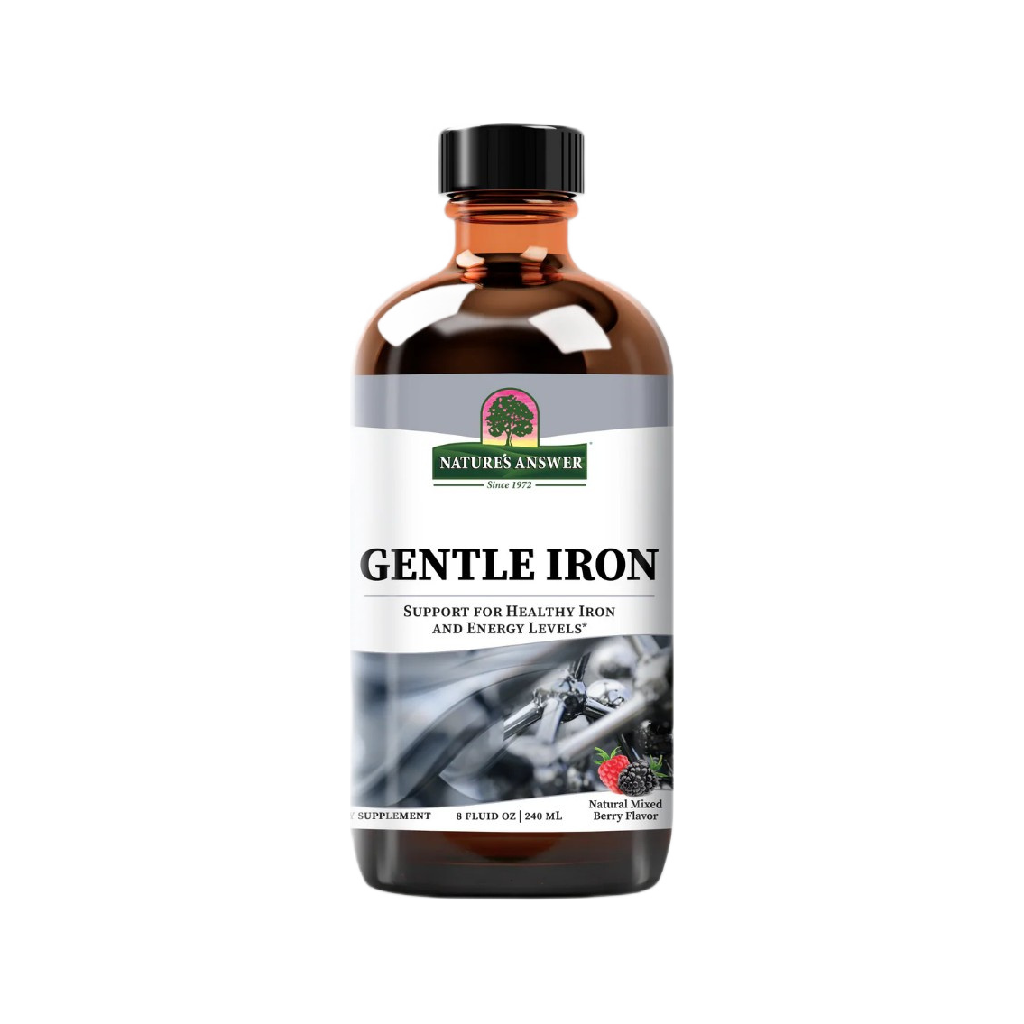 Gentle Iron, Natural Mixed Berry - 240 ml.