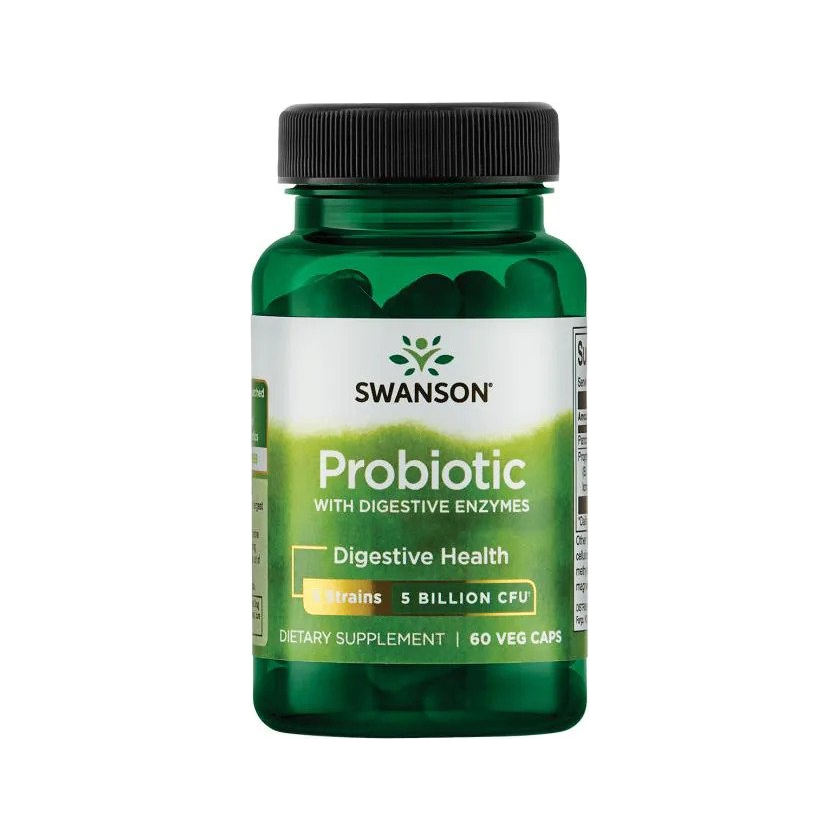 Probiotic with Digestive Enzymes - 60 vcaps