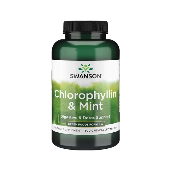 Chlorophyllin & Mint - 500 chewable tablets