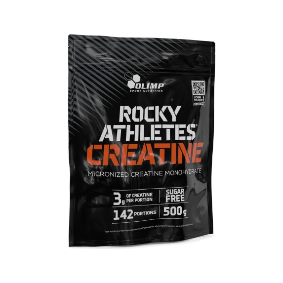 Rocky Athletes Creatine, Unflavoured - 500 grams