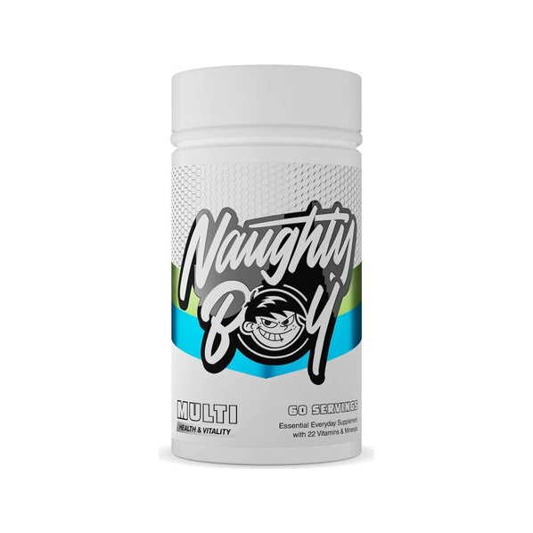 Kosttillskottsflaska Naughty Boy Multi, 60 kapslar