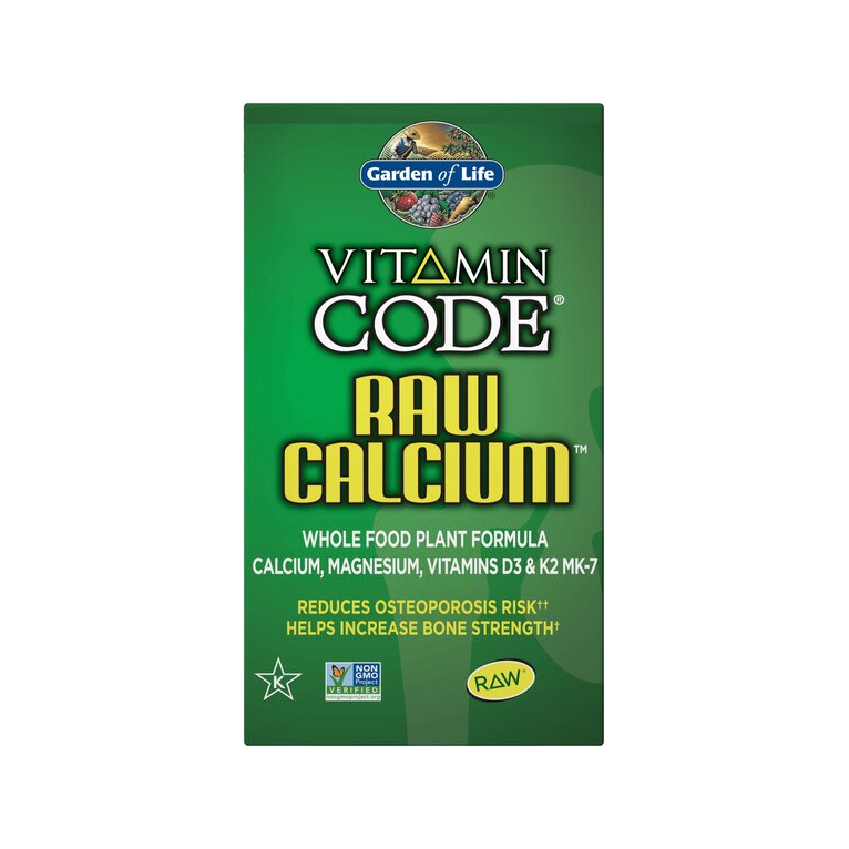 Vitamin Code Raw Calcium - 60 vcaps