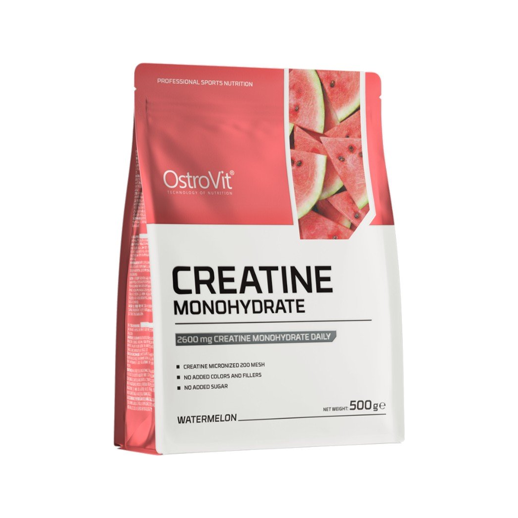 OstroVit kreatinmonohydrat 500 g, påse med vattenmelonsmak
