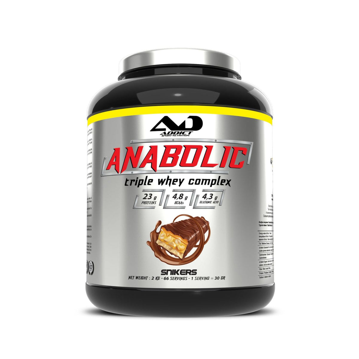 Addict Sport Nutrition Anabolic Triple Whey Complex 2000 g