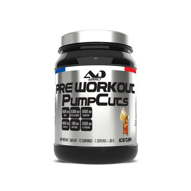 Addict Sport Nutrition Pre Workout Pump Cuts 360 g