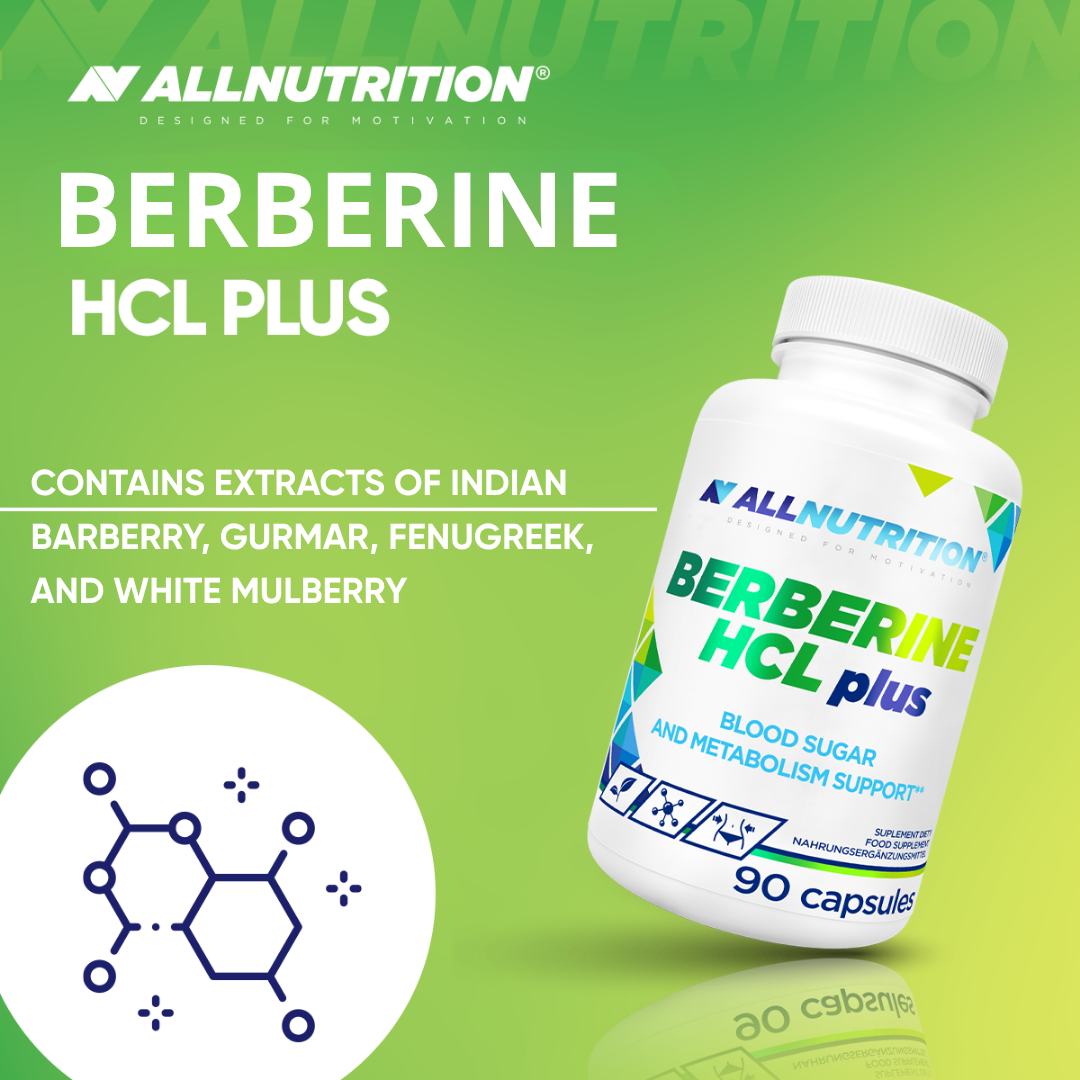 Allnutrition Berberine HCl Plus 90 Kapslar