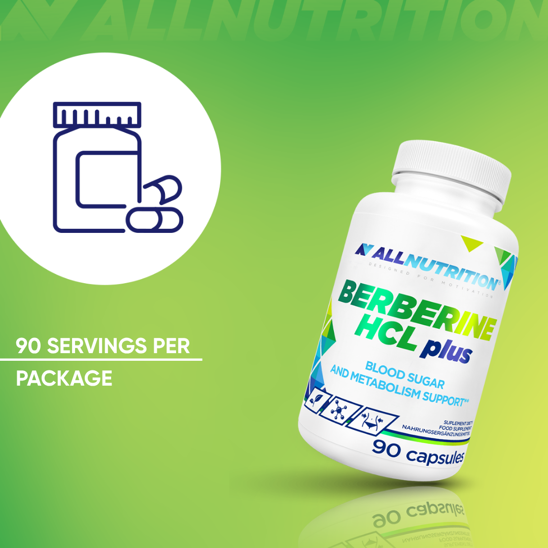 Allnutrition Berberine HCl Plus 90 Kapslar