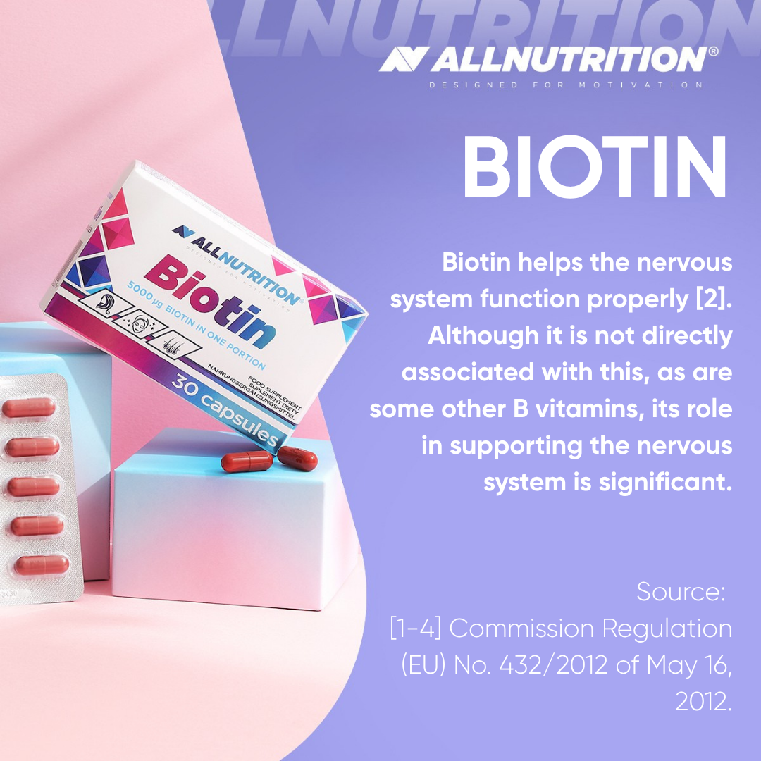 Allnutrition Biotin 5000 mcg 30 kapslar