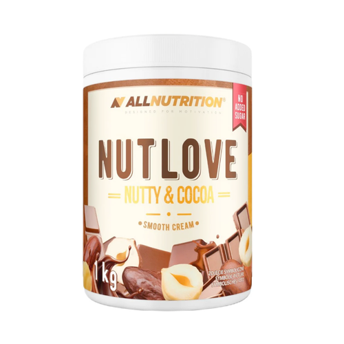Allnutrition Nutlove-burk med nutty & cocoa smooth cream, 1 kg.