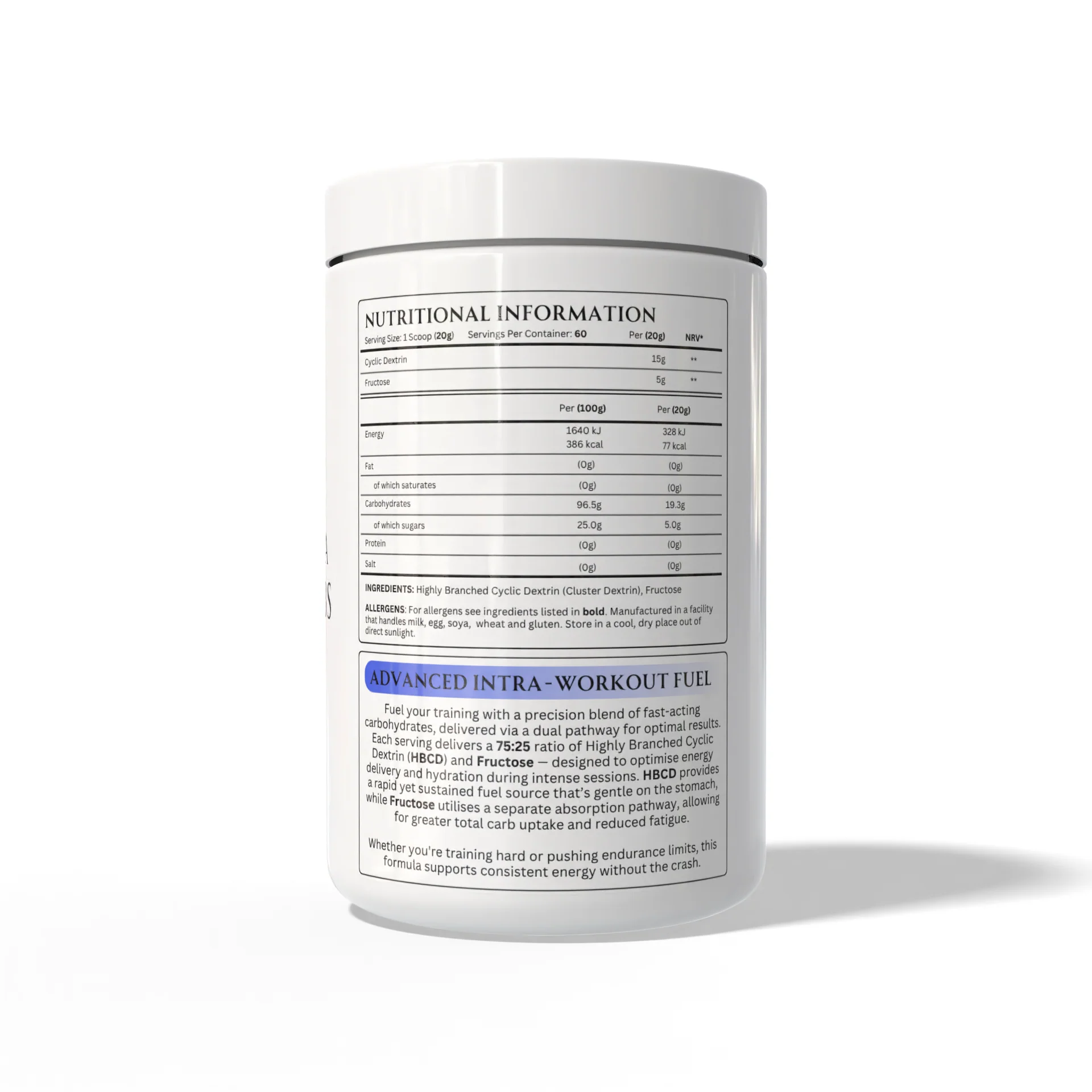 Apex Formulas Intra Carbs 1200 g