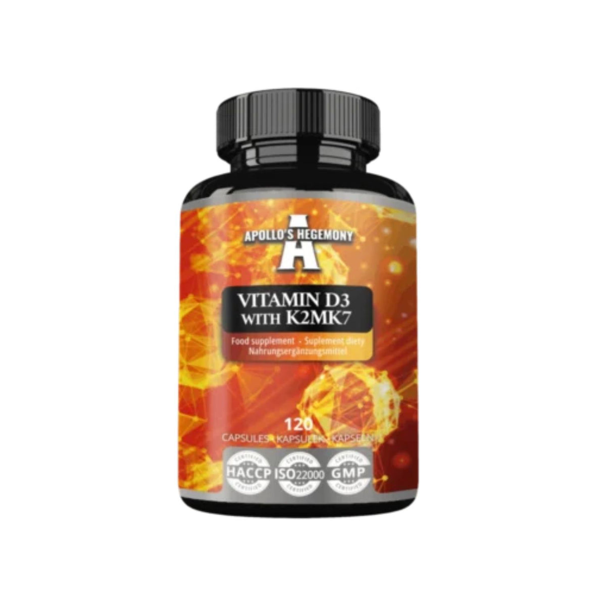 Apollo's Hegemony Vitamin D3 with K2 MK7