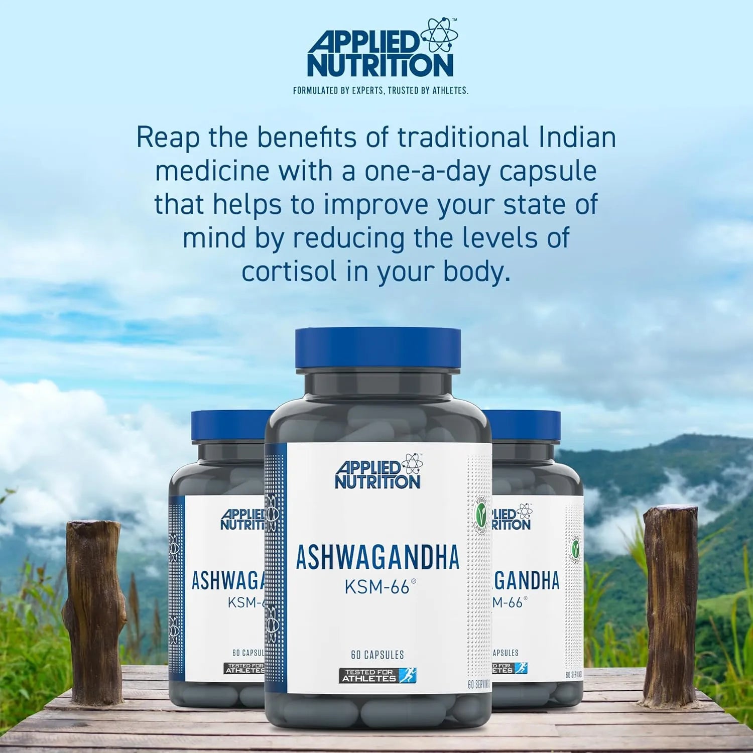 Applied Nutrition Ashwagandha KSM-66
