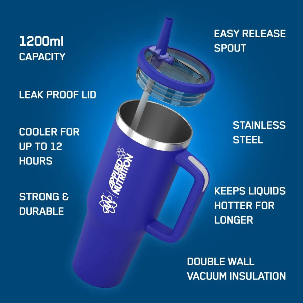 Applied Nutrition Cooler Tumbler Cup Blue