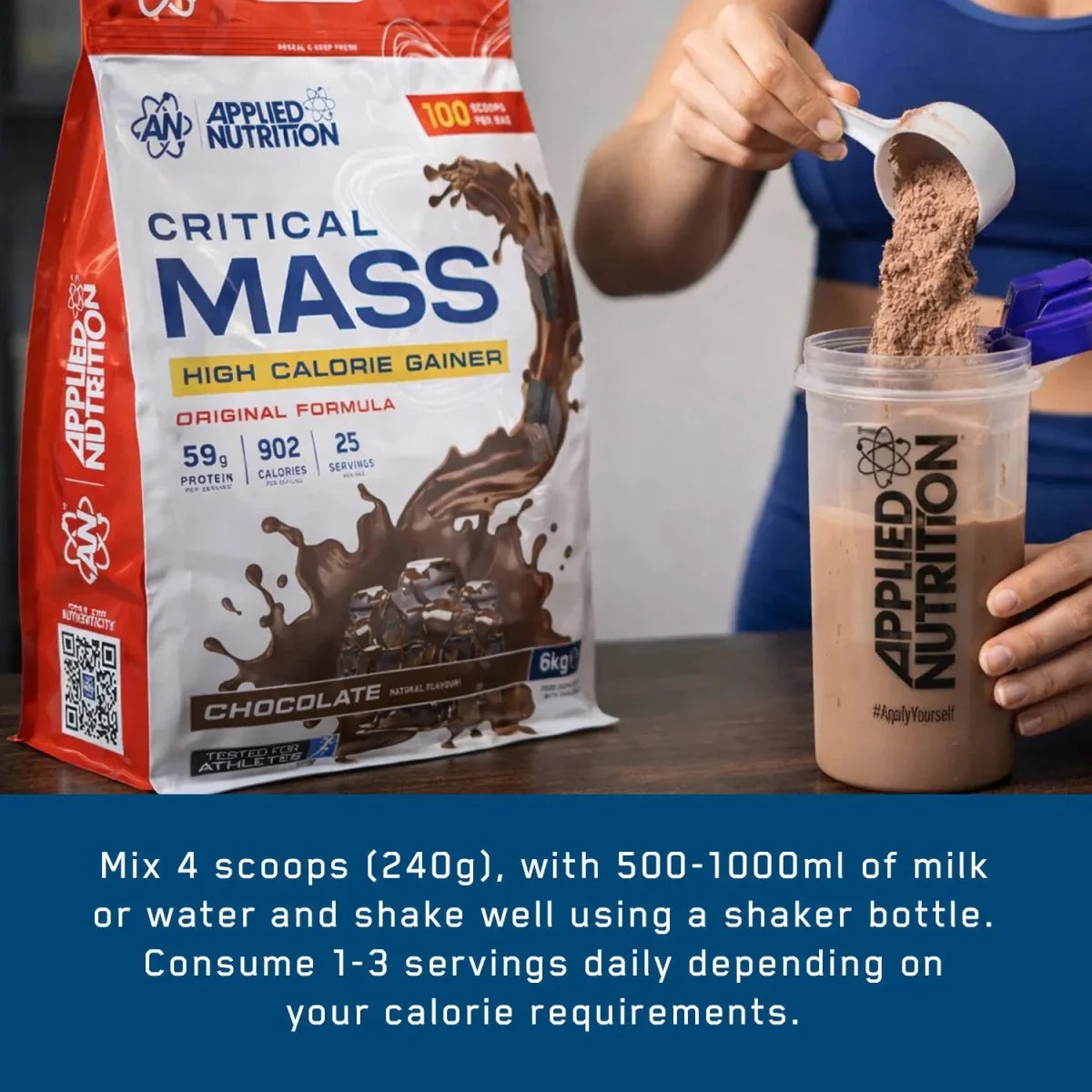 Applied Nutrition Critical Mass Original Gainer 6kg