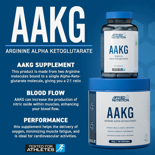 Applied Nutrition AAKG 3200 mg 120 Kapslar