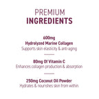 Applied Nutrition Collagen + Coconut 180 Kapslar