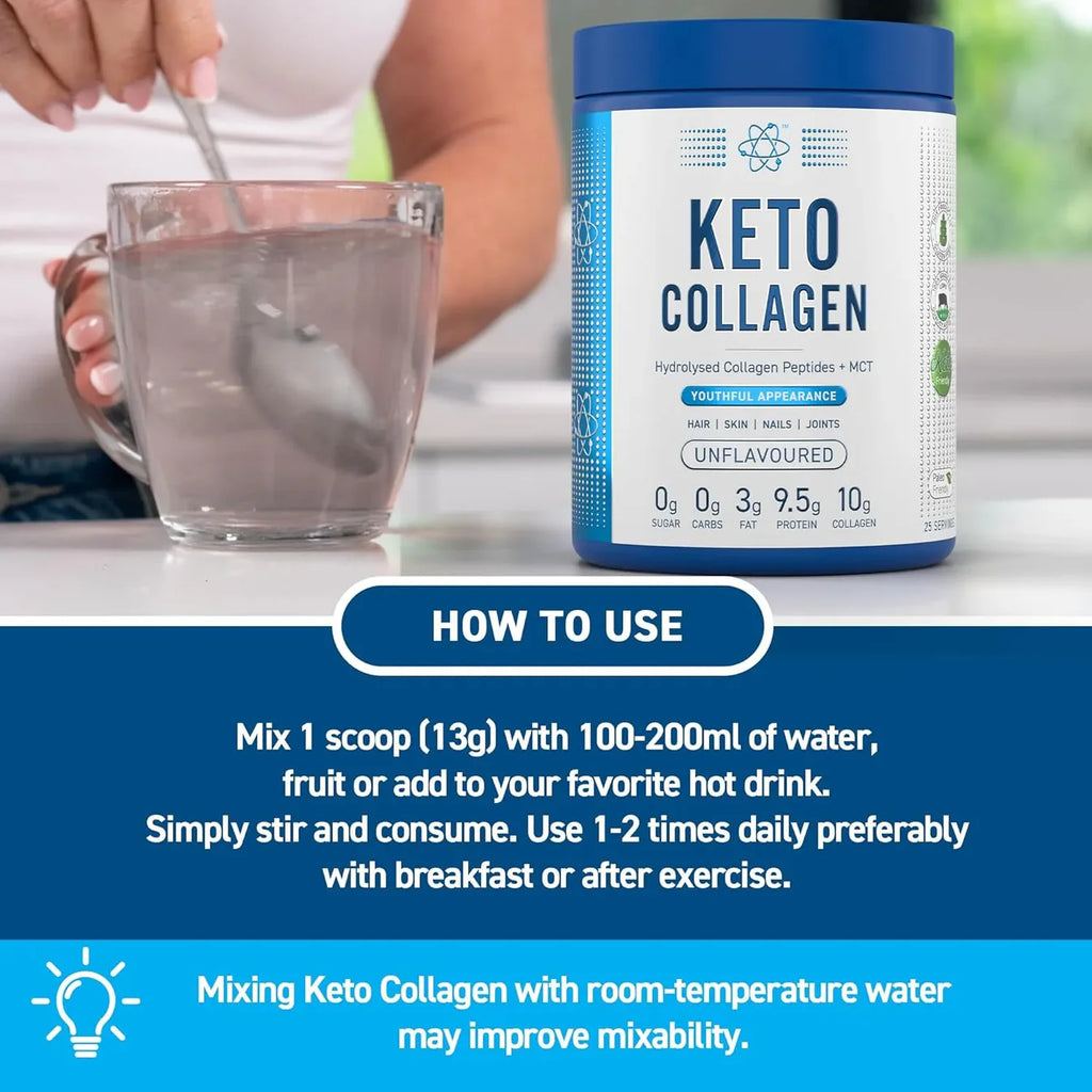 Applied Nutrition Keto Collagen Unflavoured 325 g