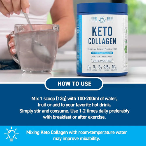 Applied Nutrition Keto Collagen Unflavoured 325 g