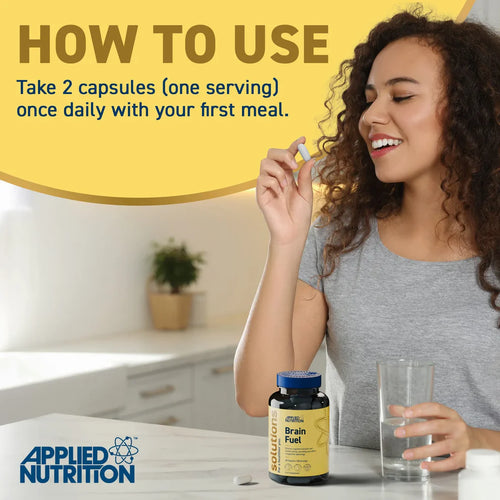 Applied Nutrition Solutions Brain Fuel 60 Kapslar