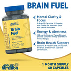 Applied Nutrition Solutions Brain Fuel 60 Kapslar