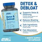 Applied Nutrition Solutions Detox & Debloat 60 Kapslar