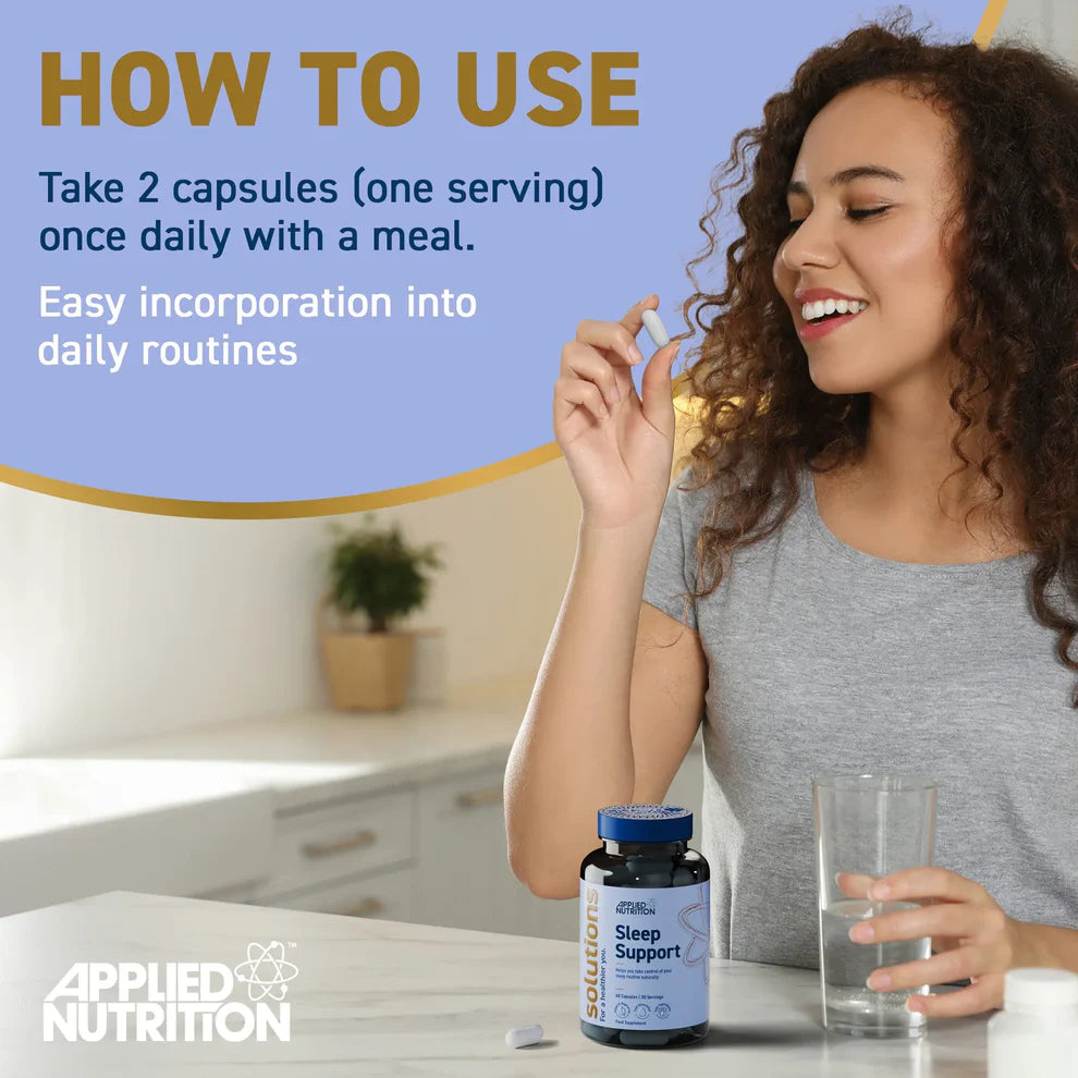Applied Nutrition Solutions Sleep Support 60 Kapslar
