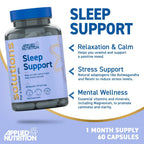 Applied Nutrition Solutions Sleep Support 60 Kapslar
