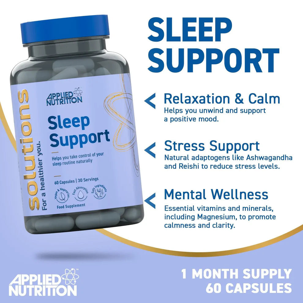 Applied Nutrition Solutions Sleep Support 60 Kapslar