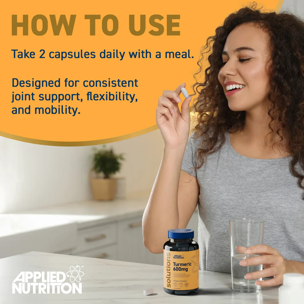 Applied Nutrition Solutions Turmeric 800mg 60 Kapslar