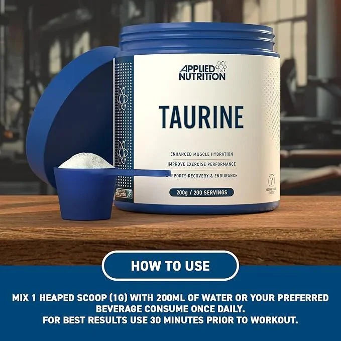 Applied Nutrition Taurine 1000mg 200g