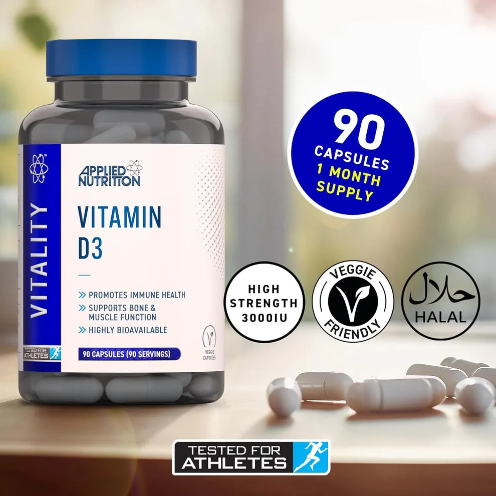 Applied Nutrition Vitamin D3 90 Tabletter
