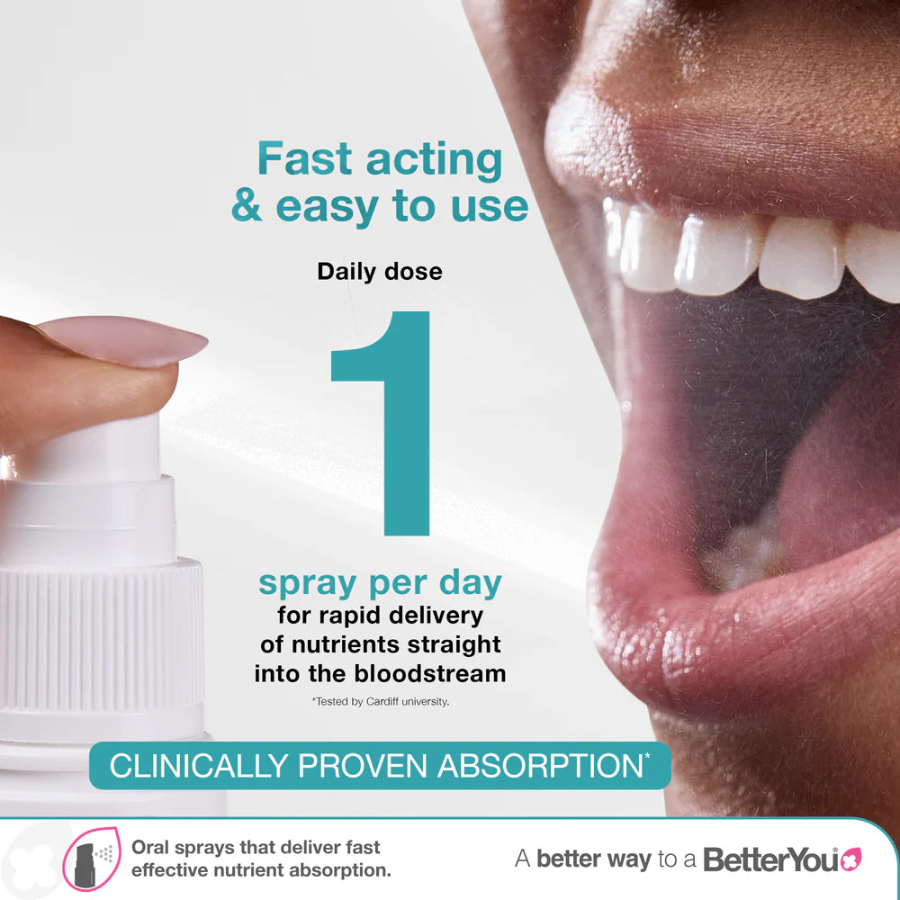 BetterYou DLux 4000 Daily Vitamin D Oral Spray 15 ml