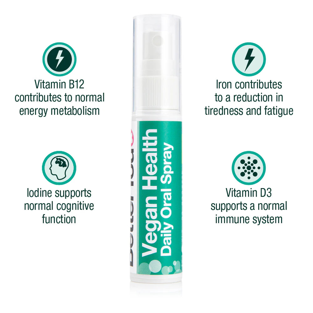 BetterYou Vegan Health Oral Spray 25 ml