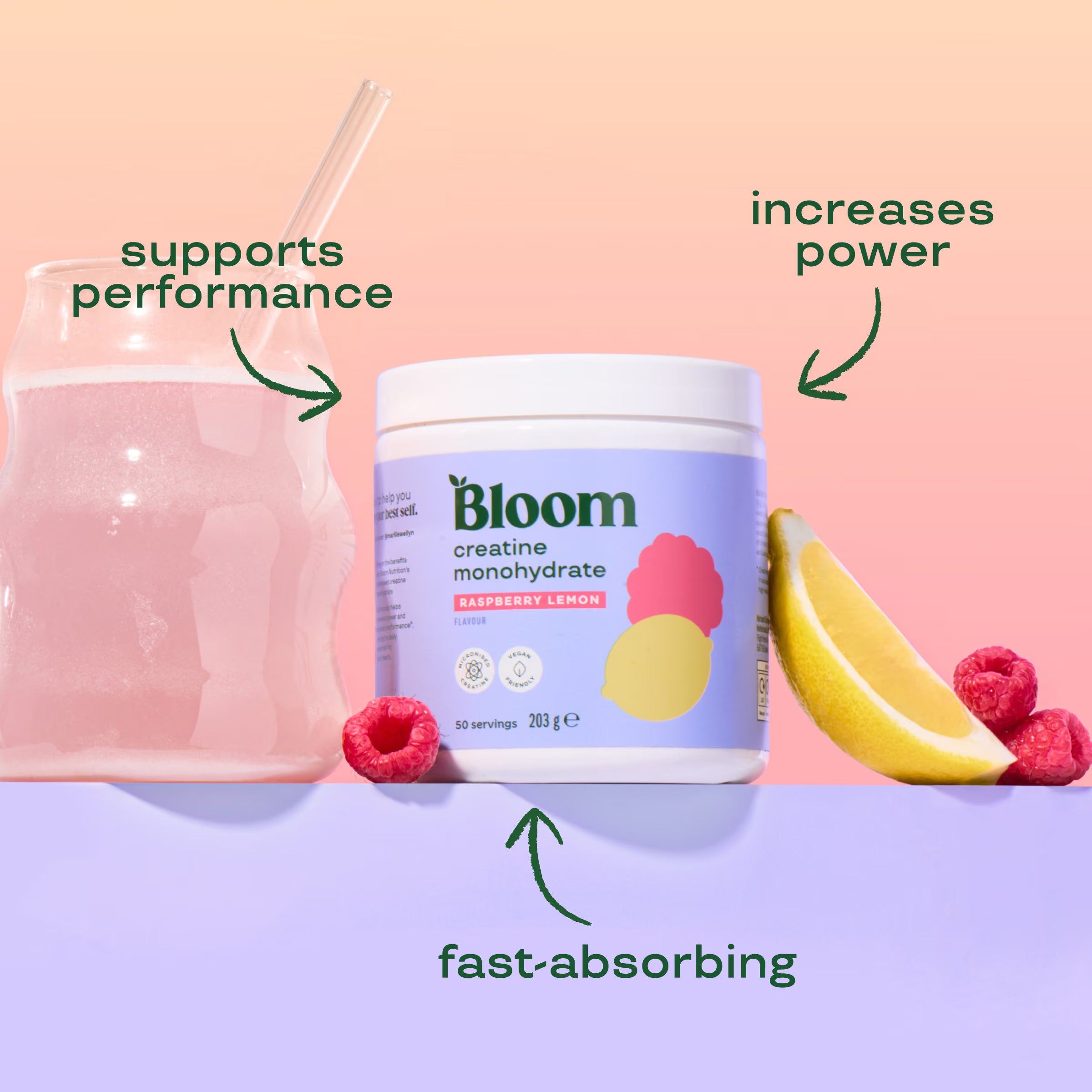 Bloom Creatine Monohydrate 203 g