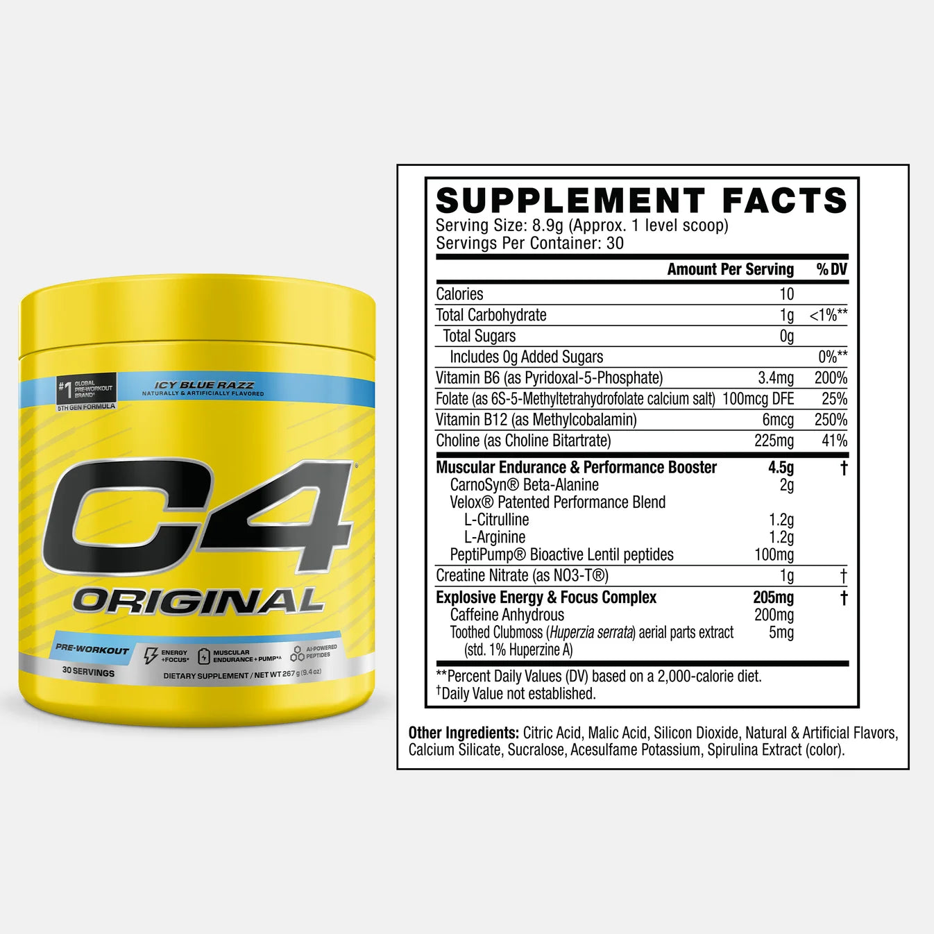 Cellucor C4 Original Pre Workout 396g