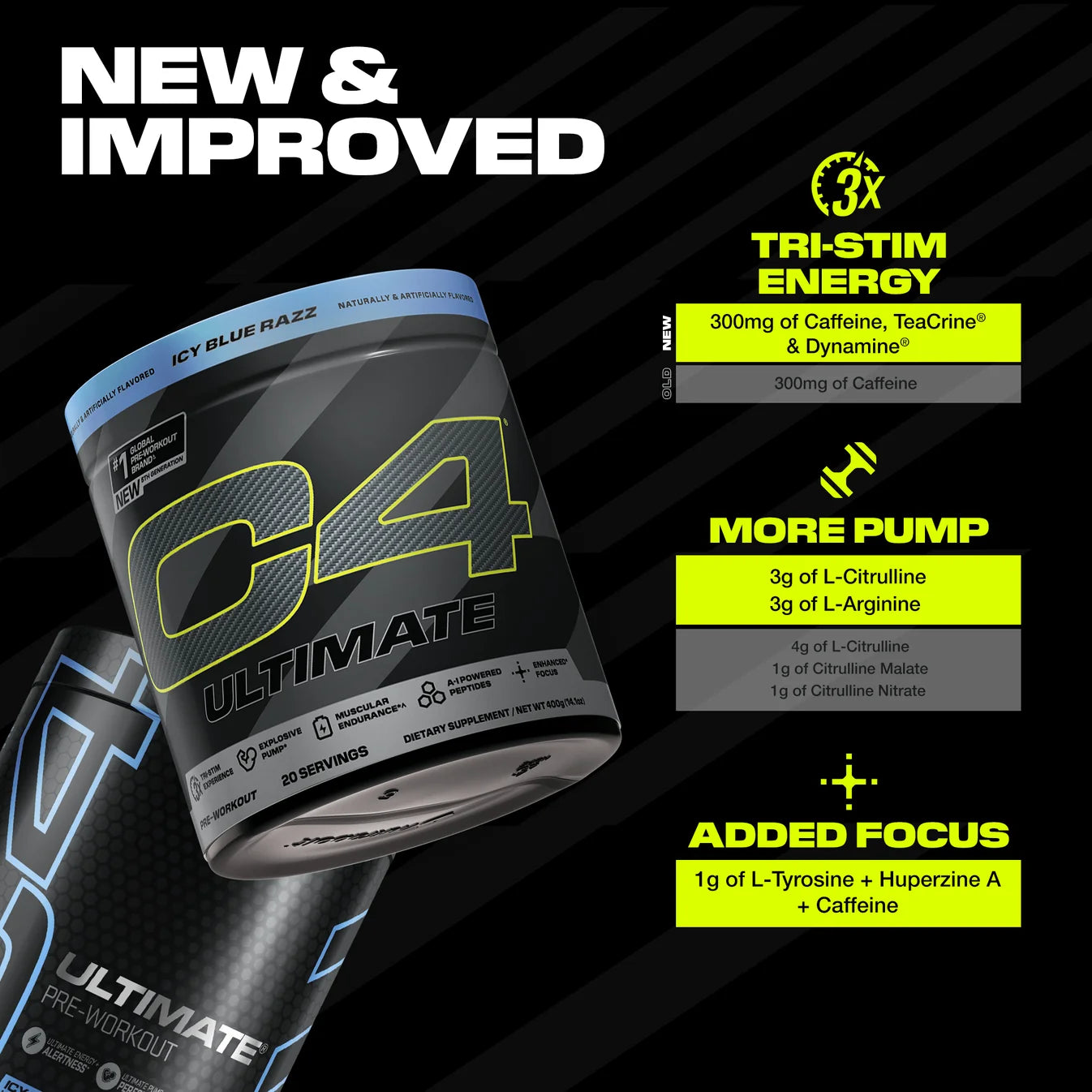 Cellucor C4 Ultimate PWO 520g